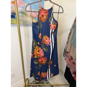 Women's Sleeveless Floral Zara Medium Dress